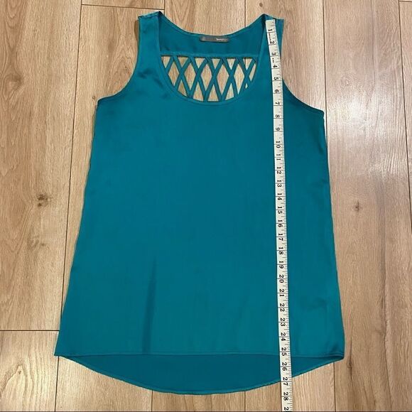 Smart Set Teal Polyester Tank Top Womens Size XS - Picture 5 of 6